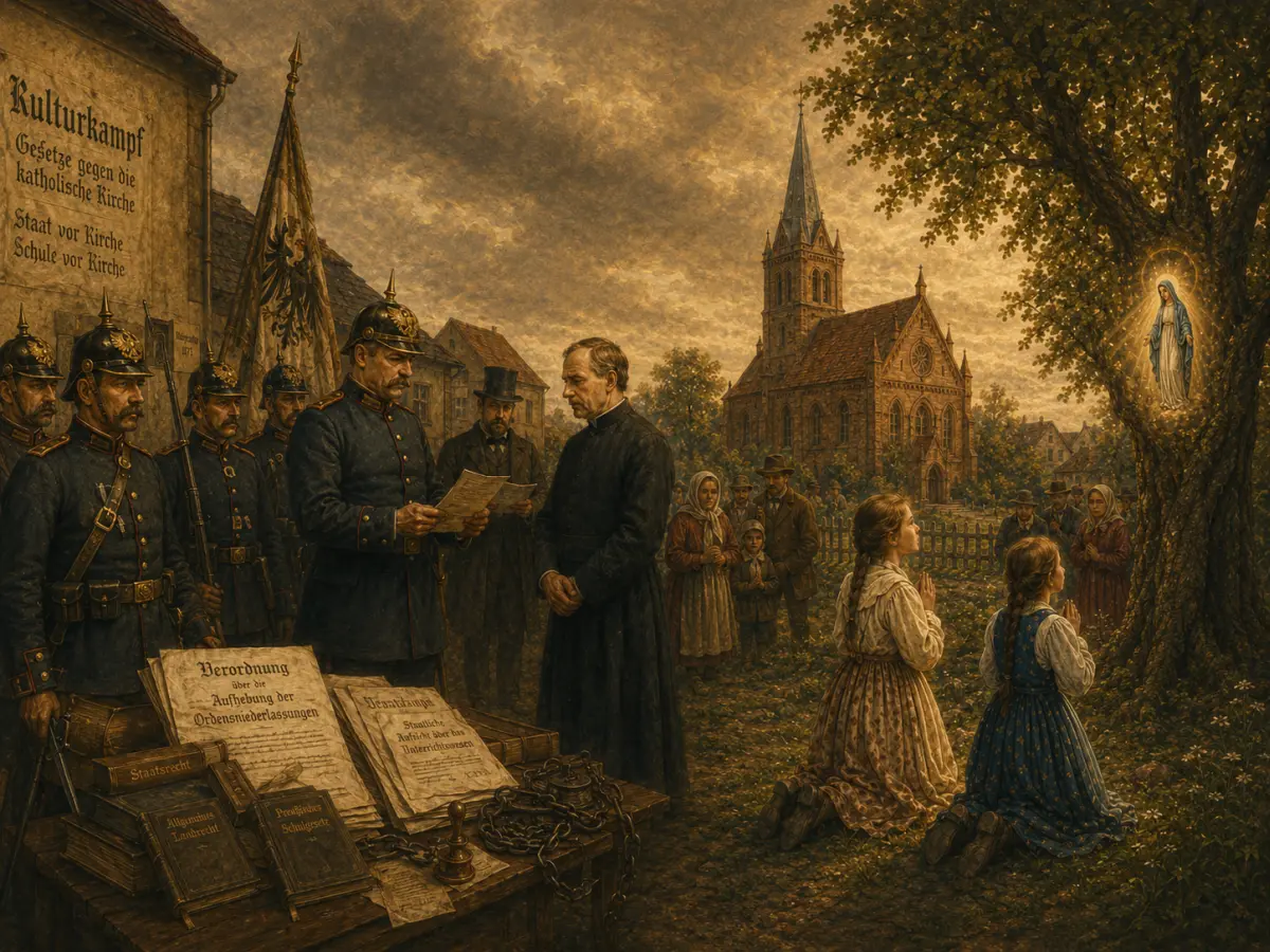 Gietrzwałd 1877 a Kulturkampf - dlaczego Maryja mówiła po polsku?