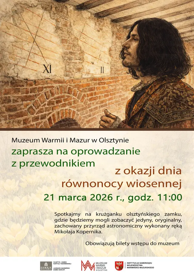Równonoc wiosenna na olsztyńskim zamku - zaproszenie z olsztyńskiego muzeum (2026)