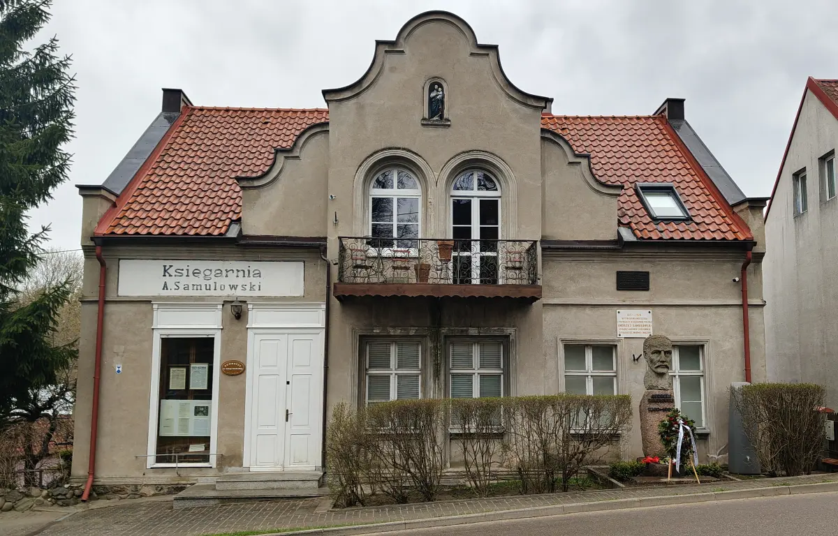 Budynek Księgarni Samulowskiego w Gietrzwałdzie