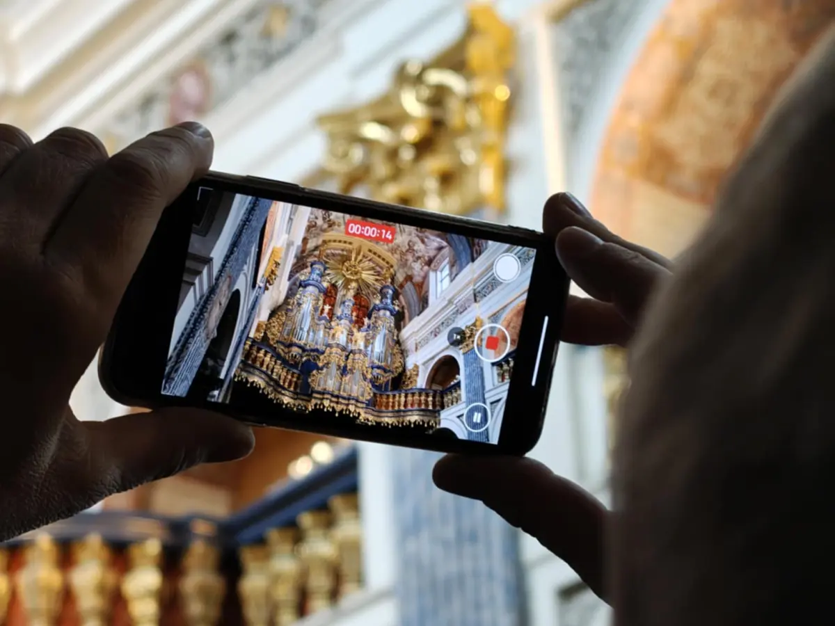 Barokowe organy z ruchomymi figurami w Świętej Lipce