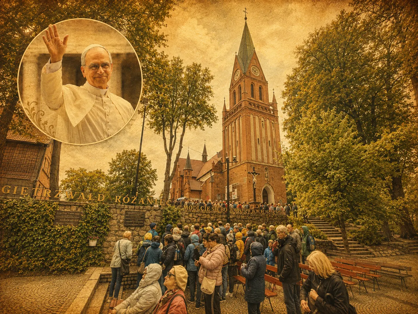 Papież Leon XIV w Polsce - czy przyjedzie do Gietrzwałdu?